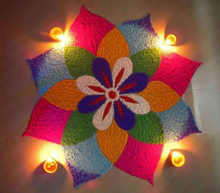 50 Best Rangoli Designs Images for Competition