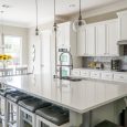 How To Bring Color In While Keeping a White Kitchen Clean